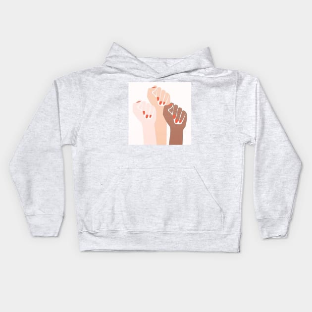 Feminism Kids Hoodie by PREMIUMSHOP